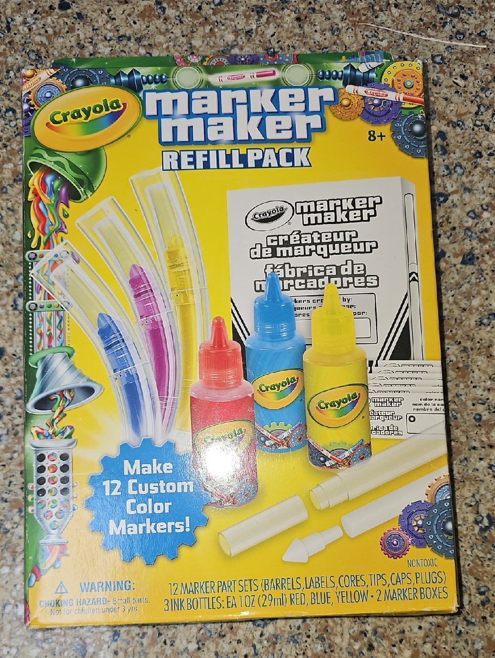 Crayola Marker Maker Refill Pack - Yellow, Blue, Red